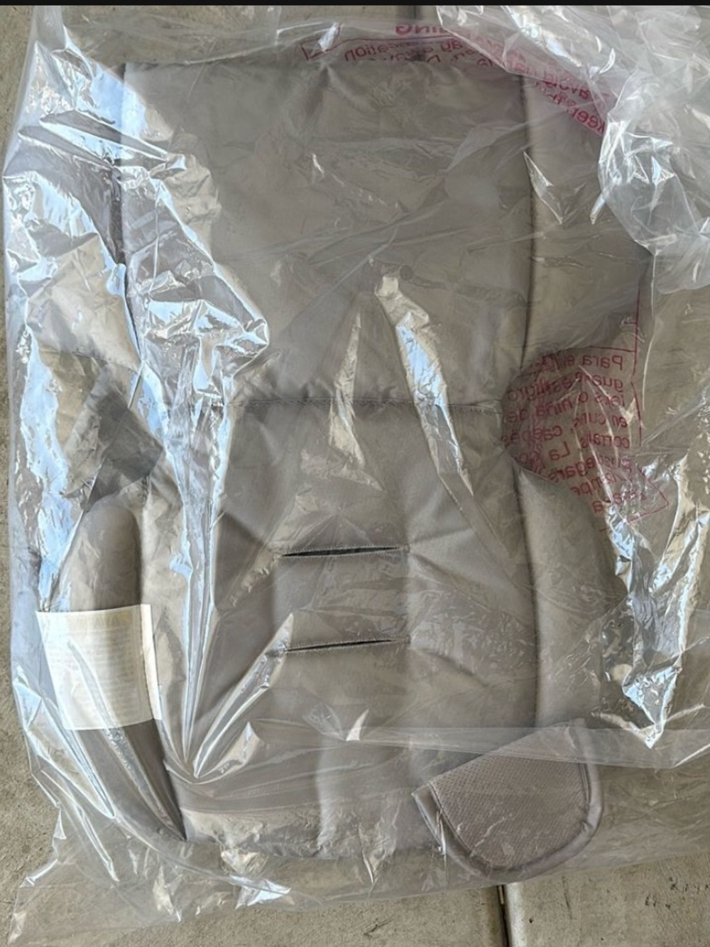 Nuna Gray infant Car Seat Insert Cushion